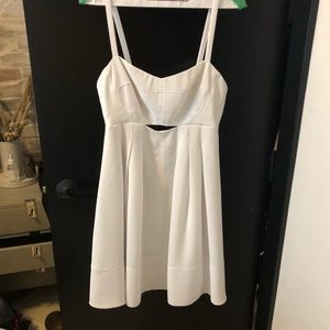 Club Monaco White Cutout Sundress